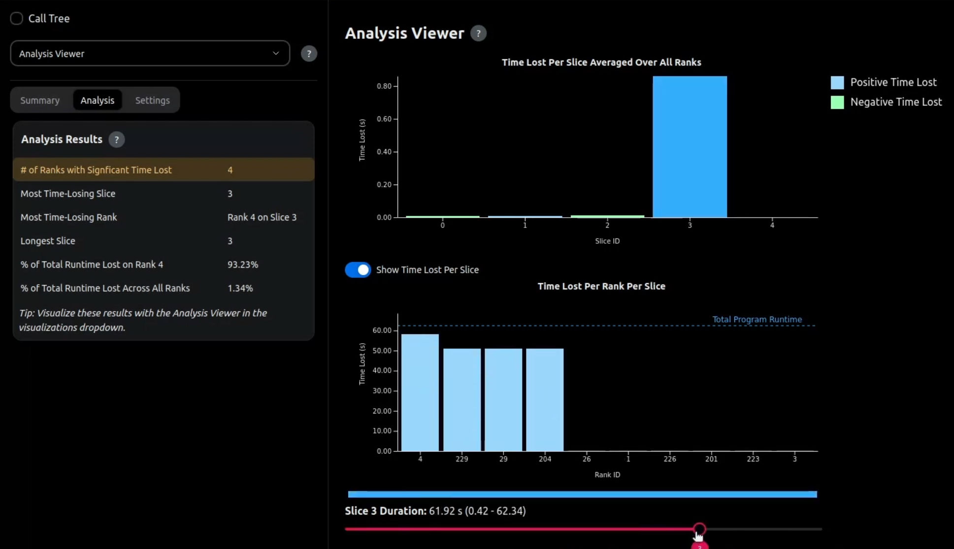 Seer application screenshot